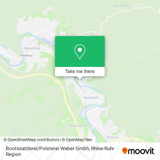 Bootssattlerei / Polsterei Weber Gmbh map