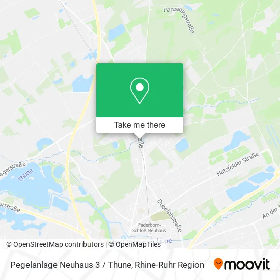 Карта Pegelanlage Neuhaus 3 / Thune