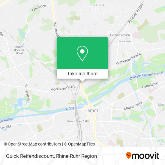 Карта Quick Reifendiscount