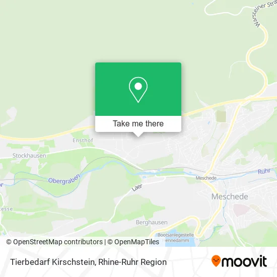 Карта Tierbedarf Kirschstein