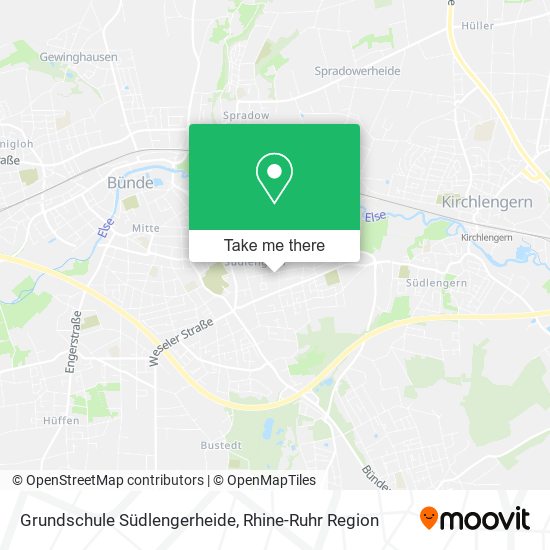 Grundschule Südlengerheide map