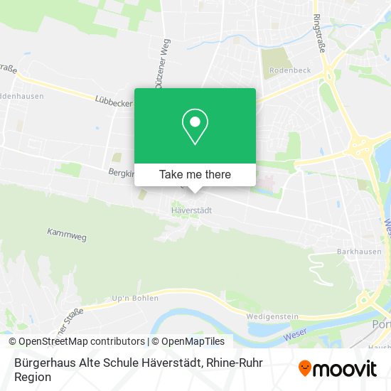 Bürgerhaus Alte Schule Häverstädt map