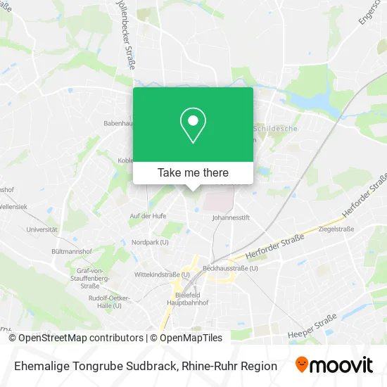 Карта Ehemalige Tongrube Sudbrack