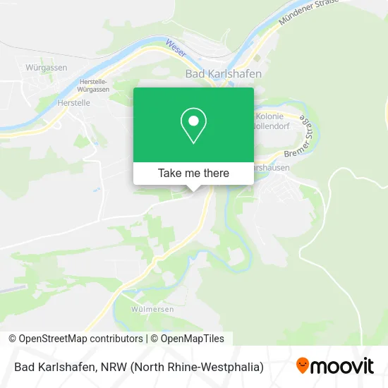 Карта Bad Karlshafen