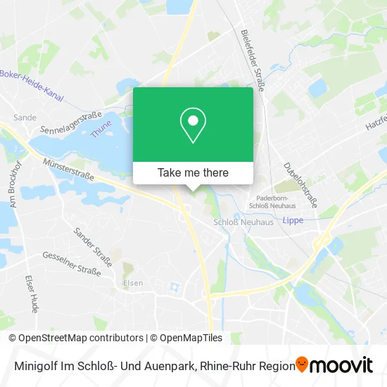 Карта Minigolf Im Schloß- Und Auenpark