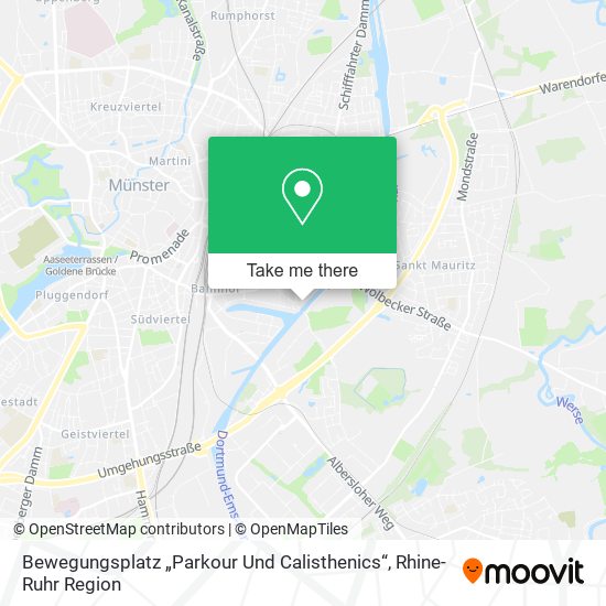 Bewegungsplatz „Parkour Und Calisthenics“ map