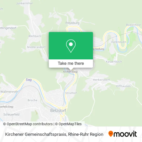 Карта Kirchener Gemeinschaftspraxis