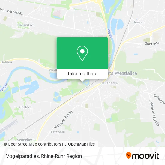 Карта Vogelparadies