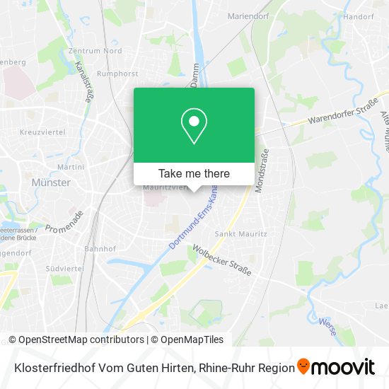 Klosterfriedhof Vom Guten Hirten map