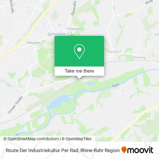 Route Der Industriekultur Per Rad map