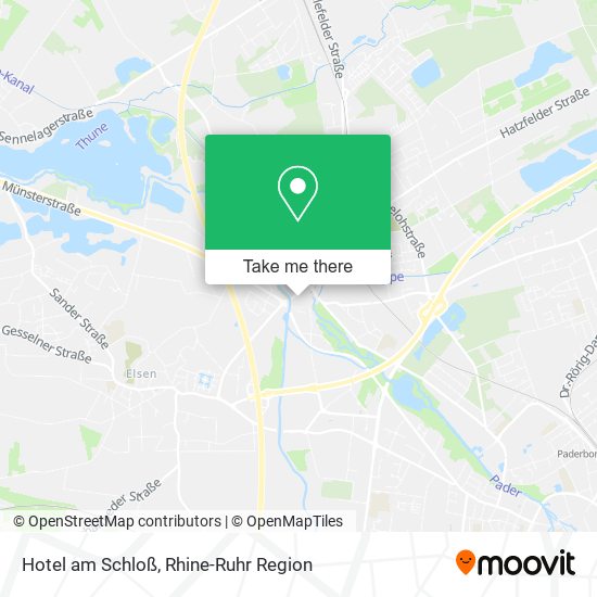 Hotel am Schloß map