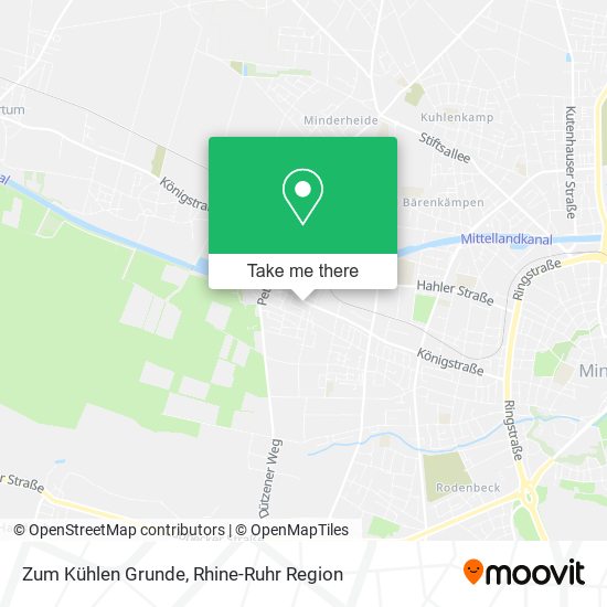 Zum Kühlen Grunde map