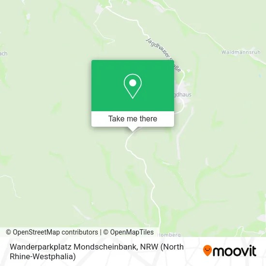 Карта Wanderparkplatz Mondscheinbank