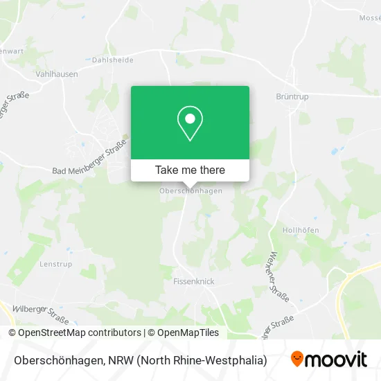Карта Oberschönhagen