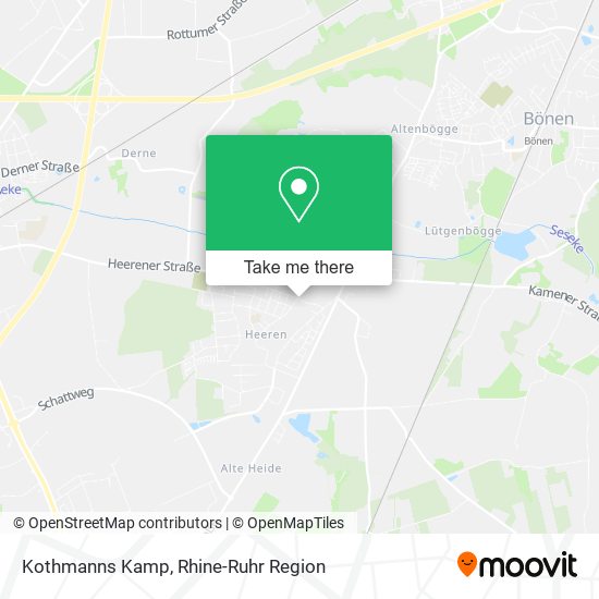 Kothmanns Kamp map