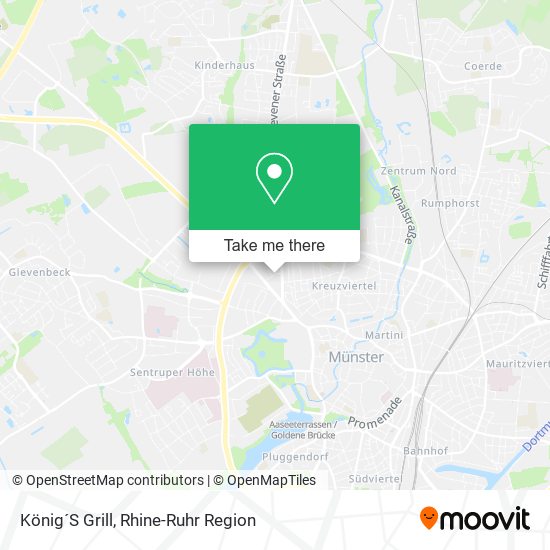 König´S Grill map
