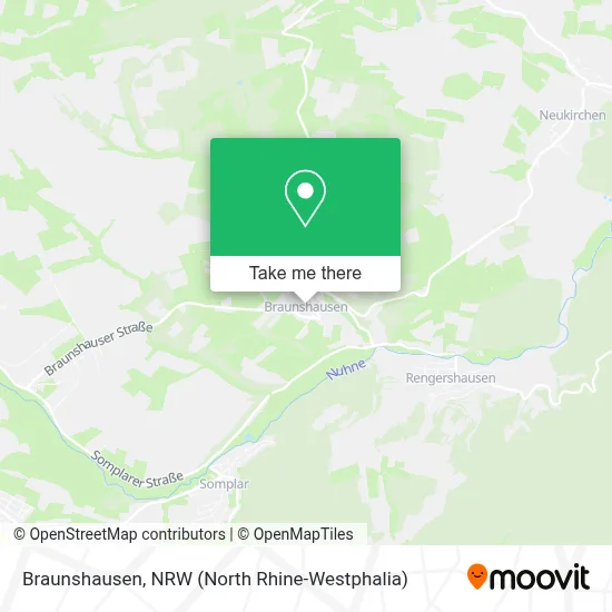 Braunshausen map