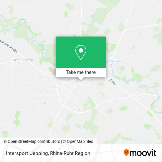 Карта Intersport Uepping