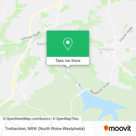 Tretbecken map