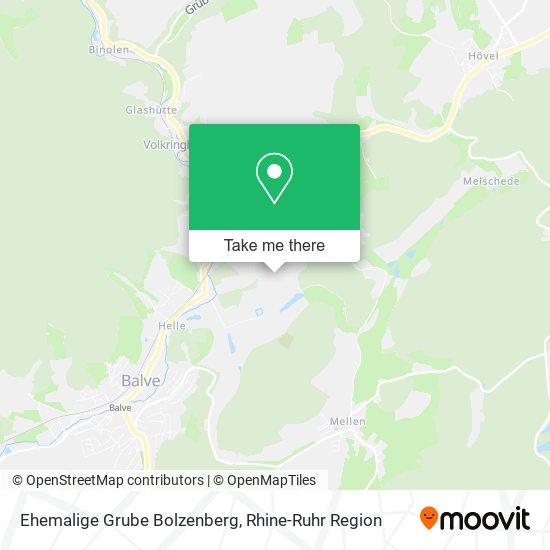 Ehemalige Grube Bolzenberg map