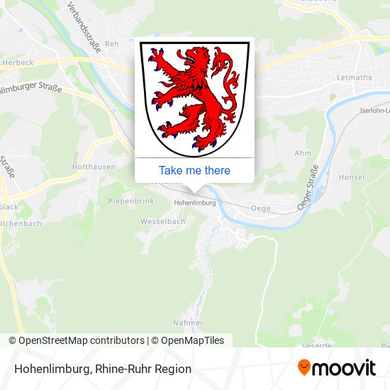 Карта Hohenlimburg