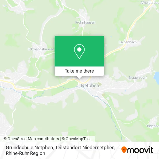 Карта Grundschule Netphen, Teilstandort Niedernetphen