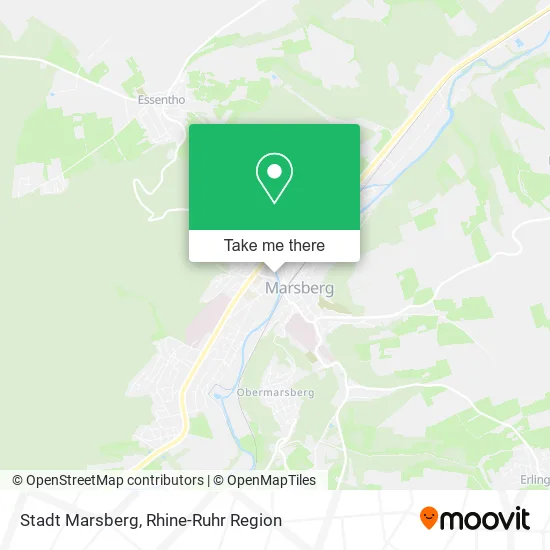 Карта Stadt Marsberg