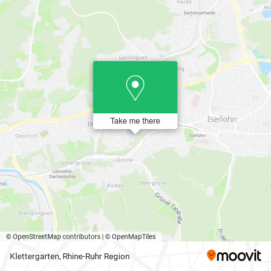 Карта Klettergarten