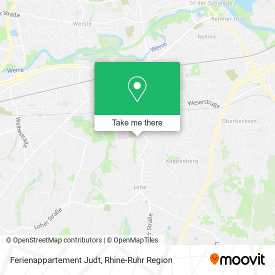 Ferienappartement Judt map