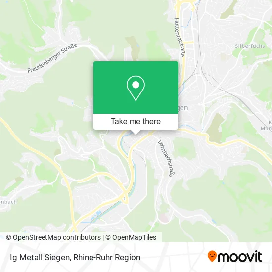 Карта Ig Metall Siegen