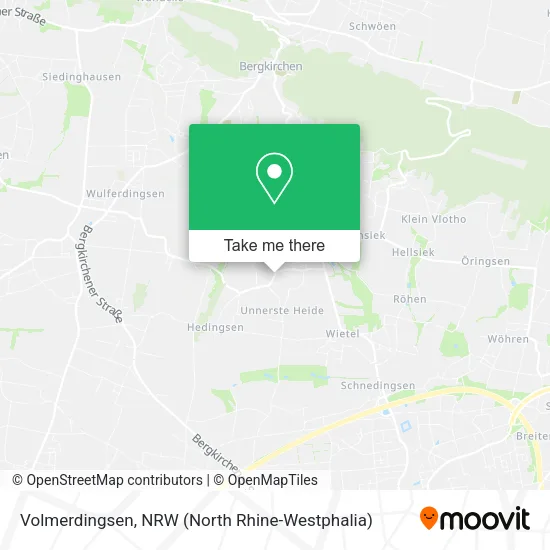 Карта Volmerdingsen