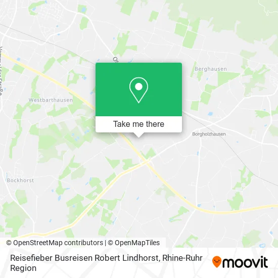 Карта Reisefieber Busreisen Robert Lindhorst