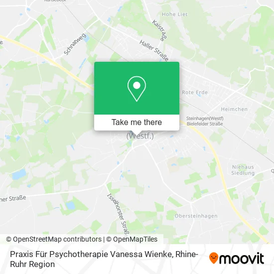 Карта Praxis Für Psychotherapie Vanessa Wienke