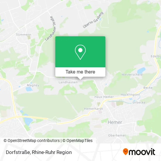 Карта Dorfstraße