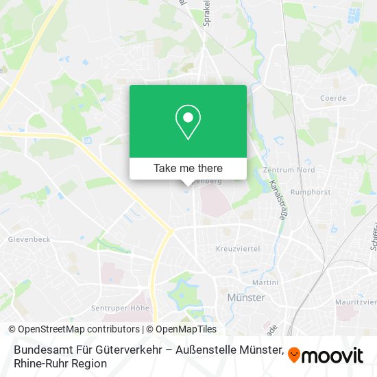 Bundesamt Für Güterverkehr – Außenstelle Münster map