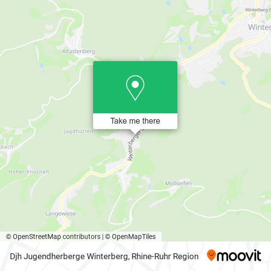 Карта Djh Jugendherberge Winterberg
