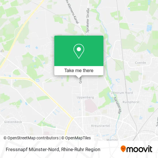Карта Fressnapf Münster-Nord