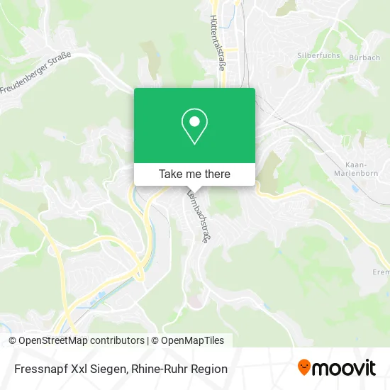 Карта Fressnapf Xxl Siegen