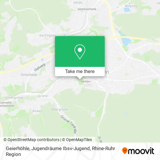 Карта Geierhöhle, Jugendräume Ibsv-Jugend