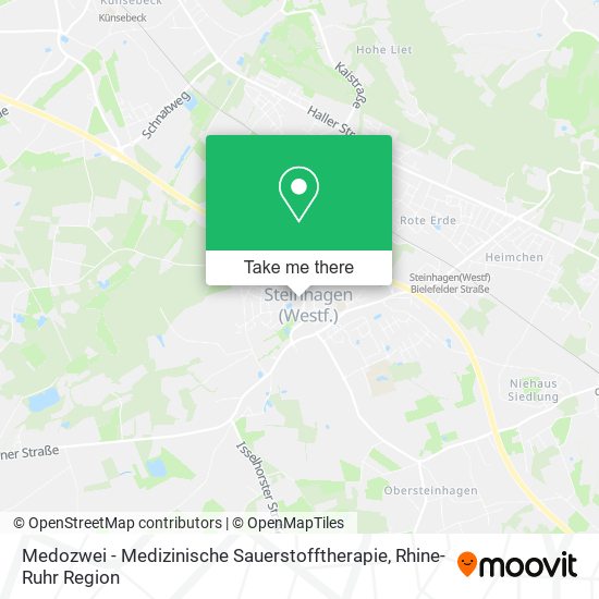 Medozwei - Medizinische Sauerstofftherapie map