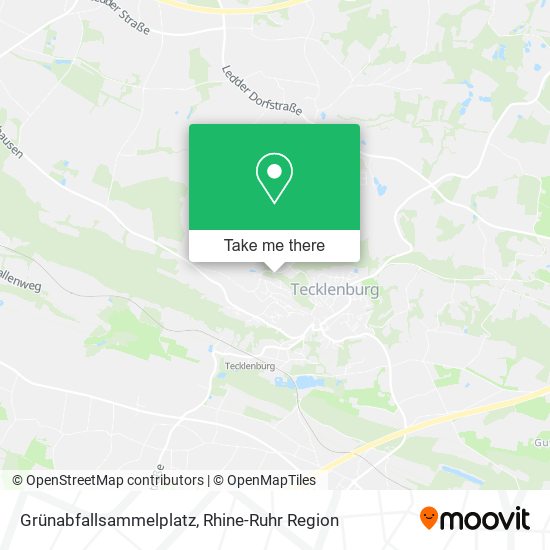 Grünabfallsammelplatz map