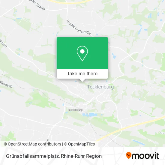 Карта Grünabfallsammelplatz