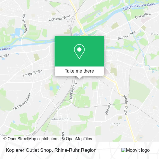 Карта Kopierer Outlet Shop