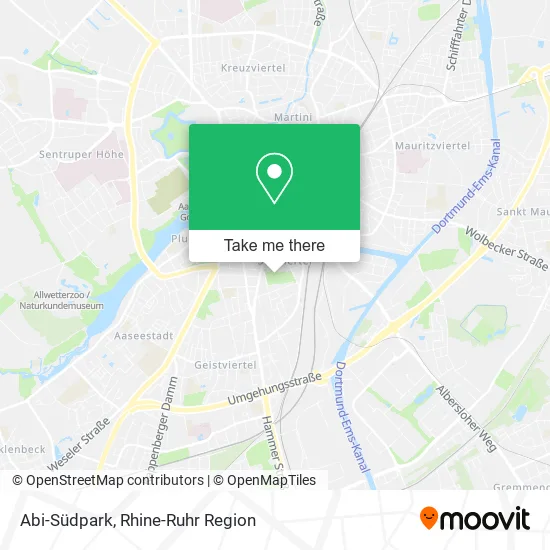 Карта Abi-Südpark