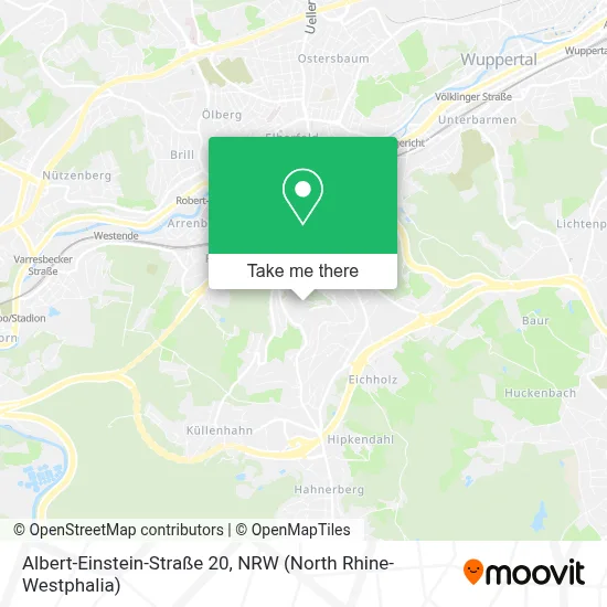 Albert-Einstein-Straße 20 map