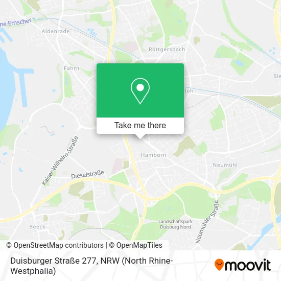 Карта Duisburger Straße 277