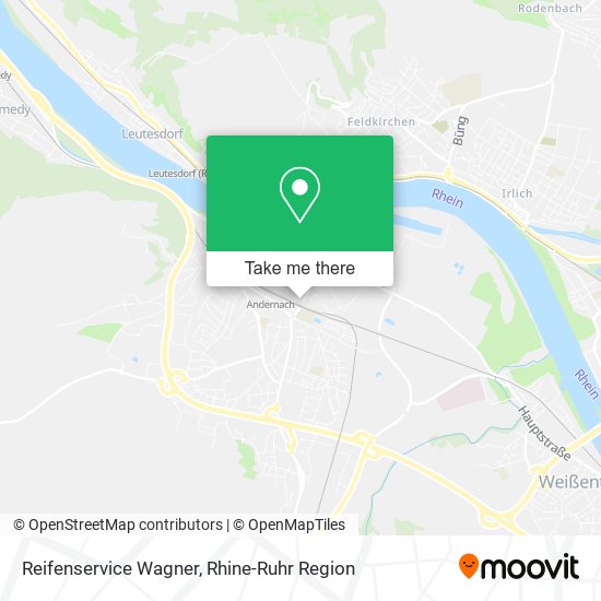 Reifenservice Wagner map