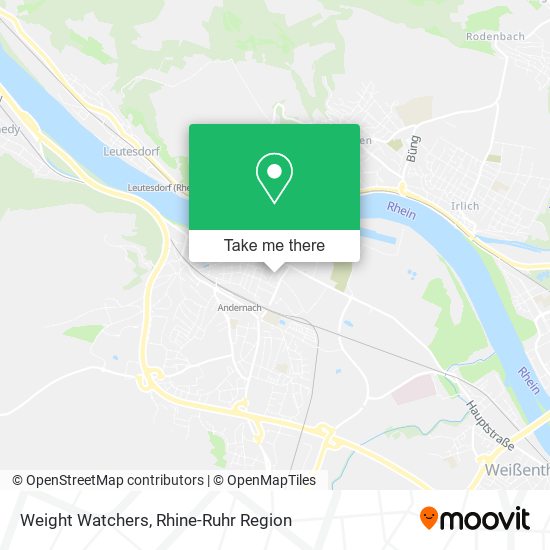 Weight Watchers map