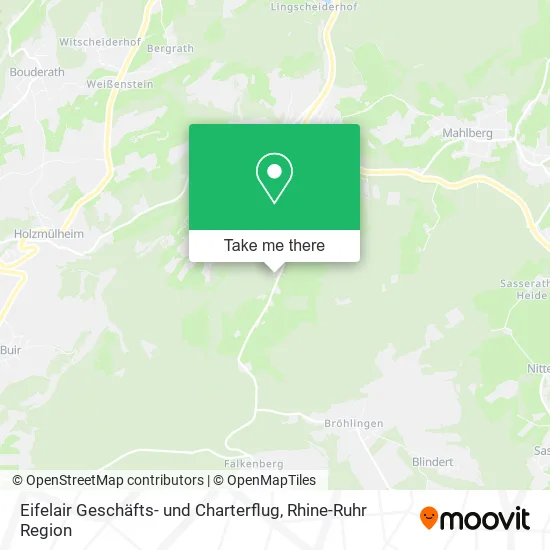 Eifelair Geschäfts- und Charterflug map