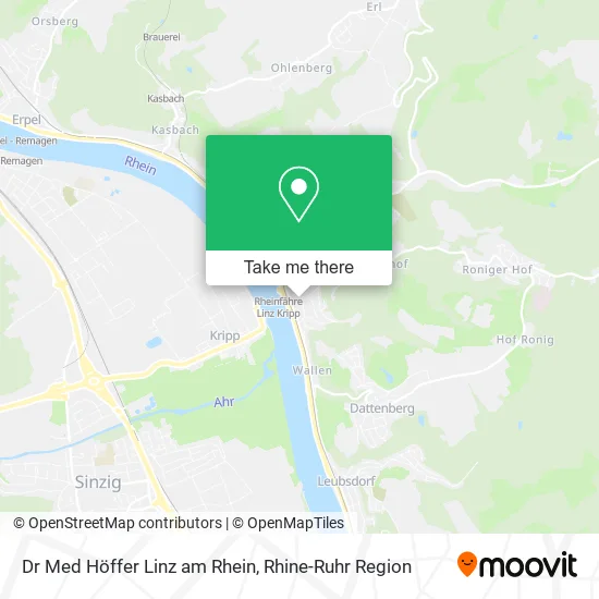 Карта Dr Med Höffer Linz am Rhein